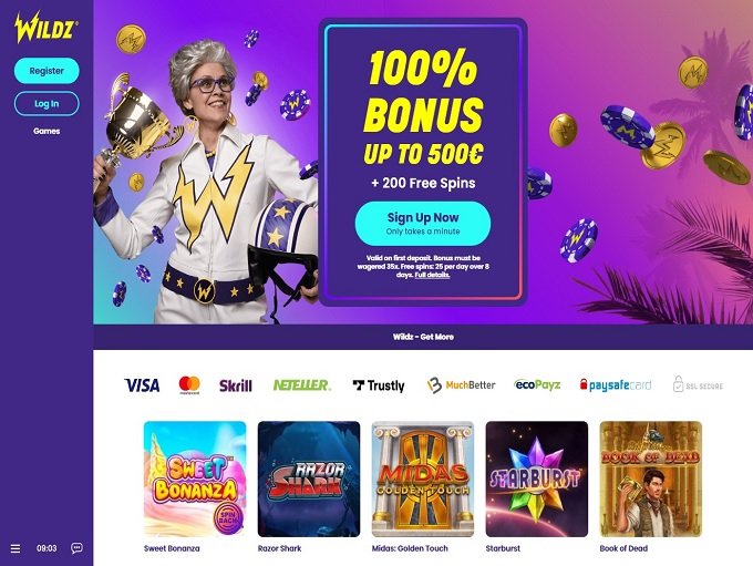 Introduction to wildzy casino login